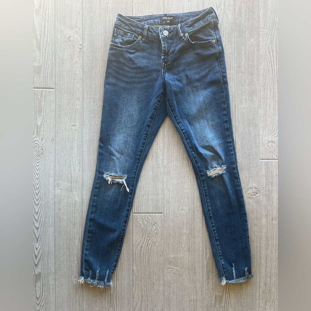 Dear John JoyRich Comfort Skinny Dark Wash Jeans Size 25